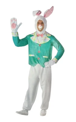 Easter Bunny Costume Adult Standard 6 Pcs 2022 Amscan Cosplay Halloween - Image 1 of 3
