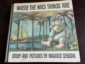 VINTAGE:  WHERE THE WILD THINGS ARE Maurice Sendak 25th Anniversary Edition. - Foto 1 di 3