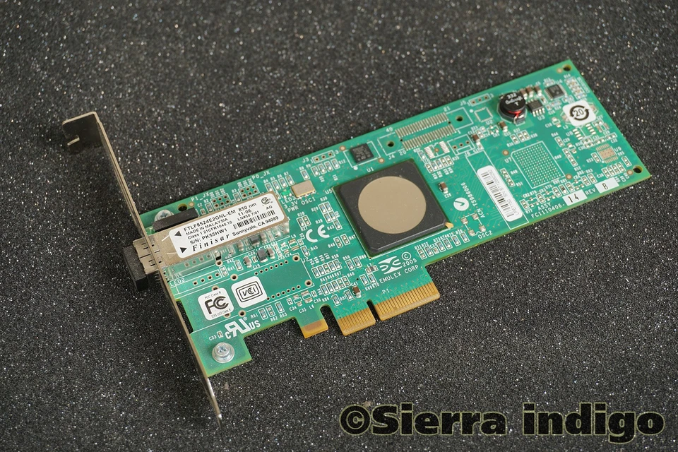 ND407 0ND407 Dell Emulex LPe1150-E PCIe Fibre Channel 4Gb/s Single-Channel HBA - Image 1 of 1