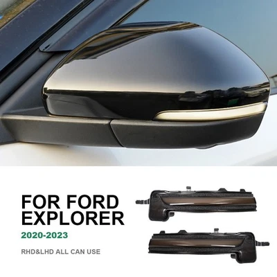 Espejo retrovisor LED luz de circulación lámpara de espejo lateral para Ford Explorer 2020-2023 Foto 1 de 4