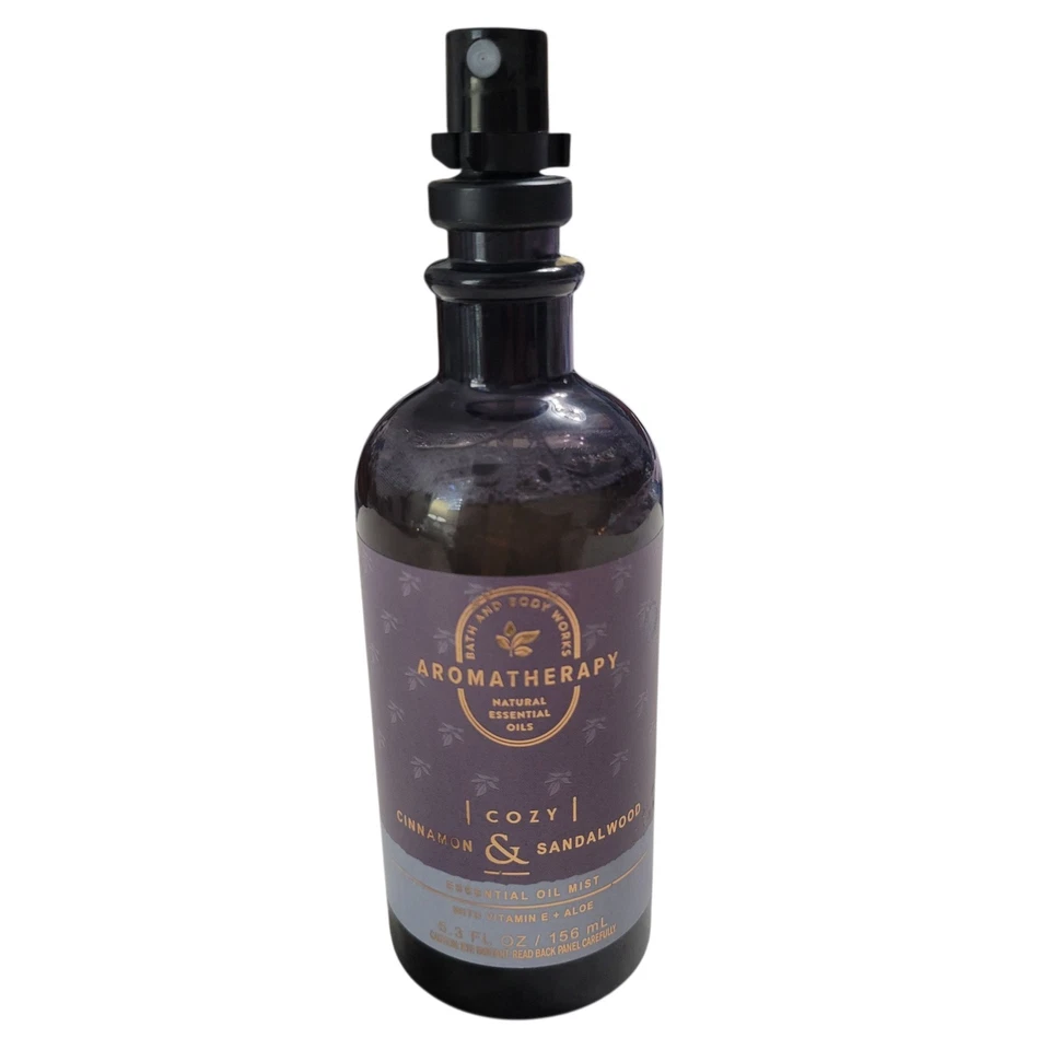 BATH AND BODY WORKS ACEITE ESENCIAL DE CANELA Y SÁNDALO BRUMA 5,3 OZ aromaterapia Foto 1 de 2