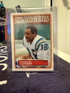 1983 Topps Charlie Joiner #377 HOF San Diego Chargers 861 - Bild 1 von 2