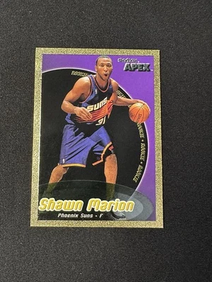 Tarjeta de novato Skybox Apex Shawn Marion #159 1999-00  Foto 1 de 2