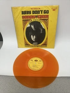 SONNY & CHER and Friends Baby Don't Go REPRISE Taiwan Orange Vinyl Rare VG - Imagen 1 de 2
