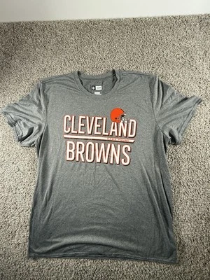Camiseta de fútbol Cleveland Browns para mujer talla XL Dri Fit gris jaspeado Foto 1 de 4