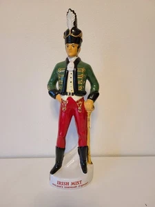 Irish Mist Ireland Liqueur Ceramic Soldier Decanter With Cork 19" Bottle - Picture 1 of 8