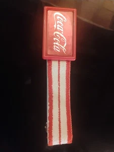 Cinghia Per Libri Coca Cola Vintage Anni 80-90 - Foto 1 di 3
