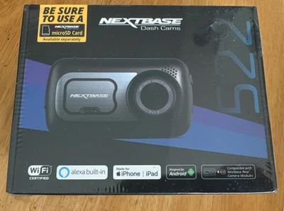 Cámara de tablero Nextbase 522GW Quad HD con Amazon Alexa NUEVA SELLADA Foto 1 de 2