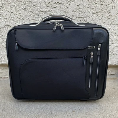 TUMI Arrive LaGuardia Wheeled Briefcase 25603D Overnight Suitcase Carry On Bag - Image 1 of 4