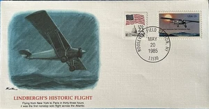 Mort Kunstler Epic Event in US History Charles Lindbergh's Historic Flight  - Picture 1 of 2