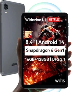 ALLDOCUBE iPlay 60 Mini Turbo Android 14 Tablet 8.4 Zoll 16GB RAM 128GB WiFi - Bild 1 von 8