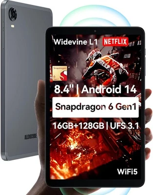 ALLDOCUBE iPlay 60 Mini Turbo Android 14 Tablet 8.4 Zoll 16GB RAM 128GB WiFi - Bild 1 von 4