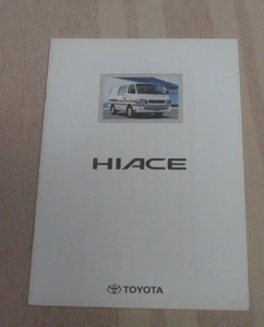 Toyota HIACE brochure depliant 1999 stampa giapponese - Foto 1 di 10