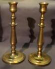 Set of Two Solid Brass Candlesticks – GDC – USED – GREAT SIZE – DURABLE & USEFUL
