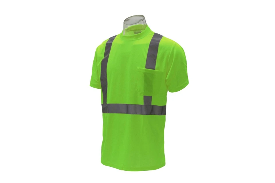 Camiseta ANSI Clase 2 Hi Viz Hidrowicking Con Bolsillo  Foto 1 de 1