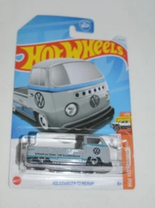 HOT WHEELS 2024 HW HOT TRUCKS 1/10 - VOLKSWAGEN T2 PICKUP SATIN LIGHT GRAY - Bild 1 von 5