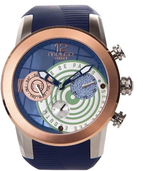 Mulco Street Paris Quartz Multifunctional Movement Women's Watch MW3-15069-043