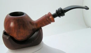 Rare 1997 Large John Calich Handmade Canada 5E Freehand Smoking Bent Ball Pipe - Bild 1 von 14