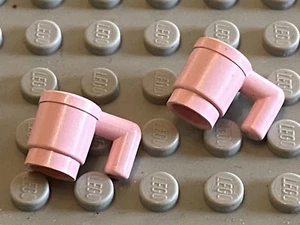 2 x LEGO Pink ParaPink Minifig Cup LEGO ref 3899 / Set 6410 6404 6414 6547 5855 - Picture 1 of 1