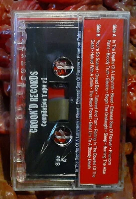 COMP TAPE 1998 featuring- REGURGITATION AURORA BOREALIS DISARRAY + RARE SEALED - Image 1 of 2