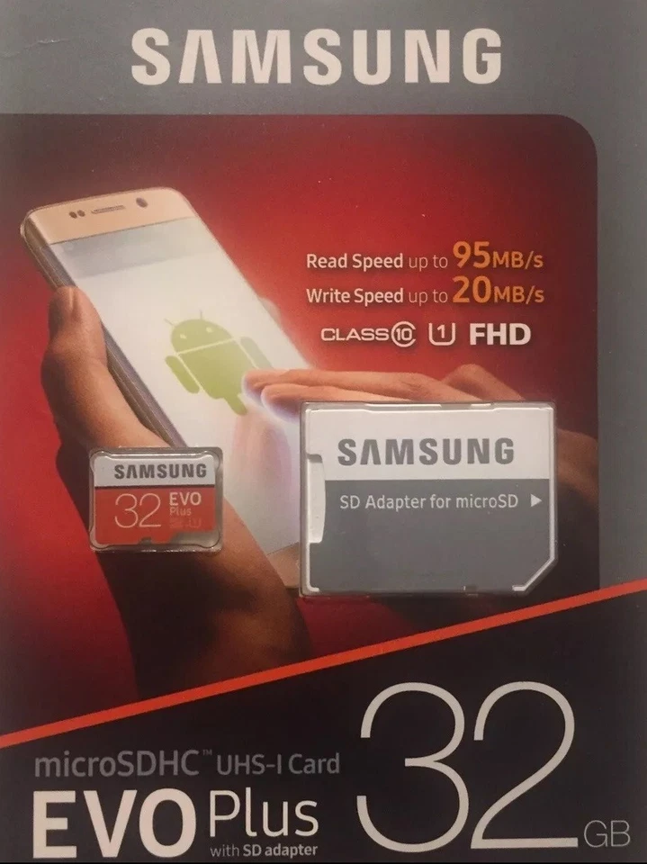 Samsung 32 GB Memory Card Memoria Scheda  MicroSD Evo Plus 95 MB/s _S4 - Immagine 1 di 1