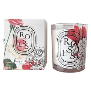 Diptyque Roses Duftkerze 6,5oz/190g Wachs Holiday Candle Limited Edition Neu mit Etikett - Bild 1 von 2