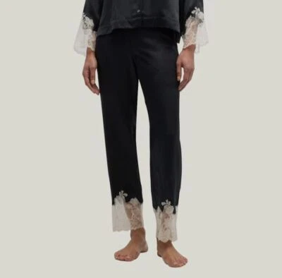 Женские укороченные пижамные брюки Josie Natori с кружевной отделкой Charmeuse размер XL - Изображение 1 из 2