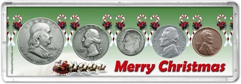 Merry Christmas Coin Gift Set for the year 1949 Cover