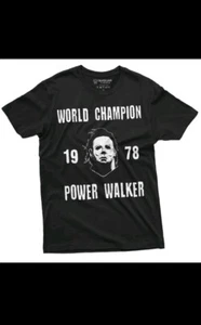 michael myers halloween t-shirt horror movie black shirt tee mens graphic New - Picture 1 of 5