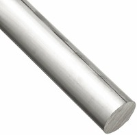 2-1/2" ALUMINUM 6061 ROUND ROD 10" long Solid T6511 Lathe Bar Stock 2.50" OD x10