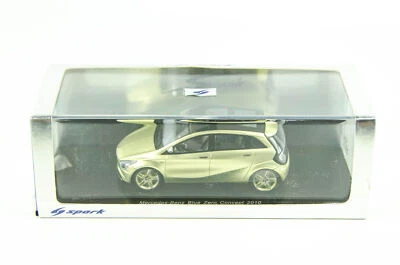 Spark 1/43 2010 Mercedes-Benz Blue Zero Concept Diecast Model Car - Image 1 of 4