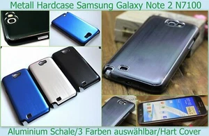 Custodia rigida per Samsung Galaxy Note ii 2 N7100 bumper guscio custodia protettiva pellicola - Foto 1 di 3