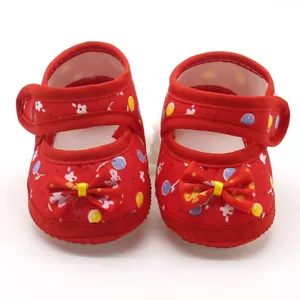 Newborn Infant Baby Girl Casual Soft Sole Prewalker Cotton Warm Prewalker - Picture 1 of 15