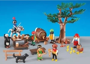 PLAYMOBIL FESTIN MEDIEVAL CABALLEROS MEDIEVALES FIGURAS NUEVO !! EN BOLSA !! - Picture 1 of 2