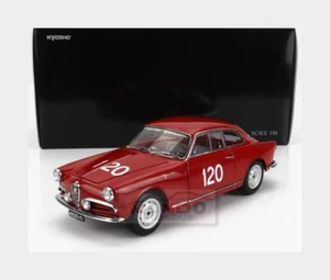 1:18 KYOSHO Alfa Romeo Giulietta Sprint Veloce #120 Mille Miglia 1956 KY08957A M - Picture 1 of 2