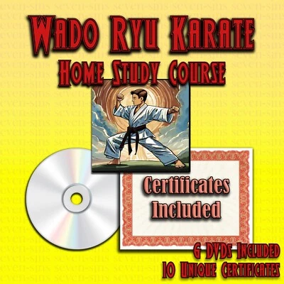 Home Study Course - Wado Ryu Karate (DVDs + Certificates) - Image 1 of 4