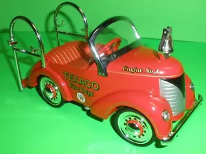 RARE Texaco 1941 GARTON FIRE ENGINE PEDAL CAR BANK Only 500 CROWN PREMIUMS - Picture 1 of 4