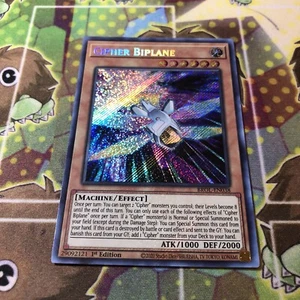 Yugioh - Cipher Biplane (Secreto Raro) (1ª Edición) - BROL-EN038 (P) - Imagen 1 de 1