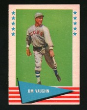 1961 Fleer Baseball Greats Card # 82 Jim Vaughn - 1961 Fleer - Jim Vaughn
