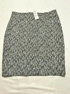Neu mit Etikett Express Damenrock Bleistift natürliche Taille schwarz Größe 2 - Bild 1 von 3