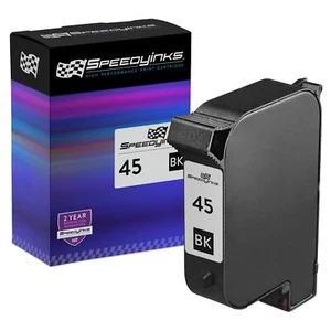 SPEEDYINKS Replacement for HP 45 / 51645A Black Ink Cartridge 1100 Page Yield - Picture 1 of 6