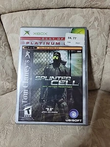 RARE! FACTORY SEALED! XBOX Splinter Cell Stealth Action - Picture 1 of 4