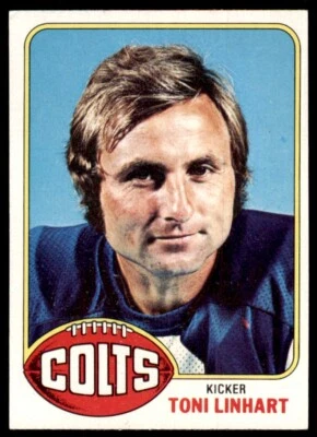 1976 Topps Toni Linhart Football Cards #209 - Image 1 of 2