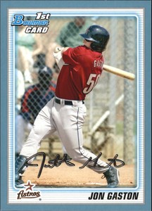2010 Bowman Prospects Blue #BP8 Jon Gaston