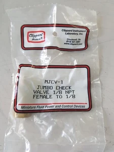 Clippard Check Valve Sperrventil 1/8" MJCV-1 - Bild 1 von 2