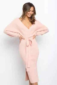 NWT - Petal and Pup Knit Dress in Pink - Size 12 - Picture 1 of 4