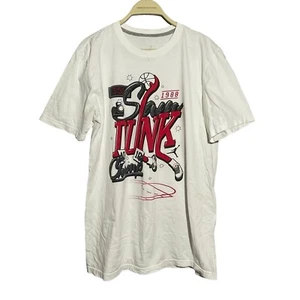 1988 Nike Air Jordan Slam Dunk Champ Basketball TShirt Men Size L White Sports - Picture 1 of 10