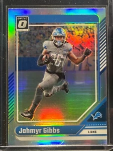 2024 Donruss Optic Holo Jahmyr Gibbs Detroit Lions - Picture 1 of 2