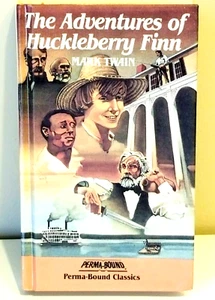 Hardcover Vintage Book 1985 The Adventures Of Huckleberry Finn by Mark Twain - Imagen 1 de 10