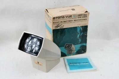 GAF Pana-Vue 4R Lighted 35mm Slide Viewer boxed TESTED - Image 1 of 4